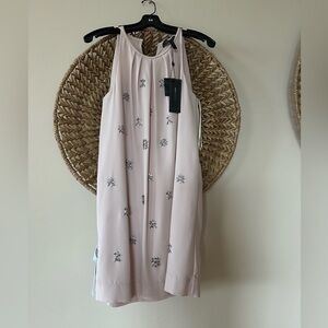 BCBG champagne dress